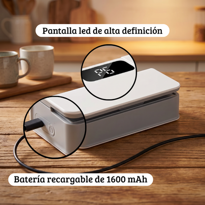 Mini Sellador de Bolsas Recargable